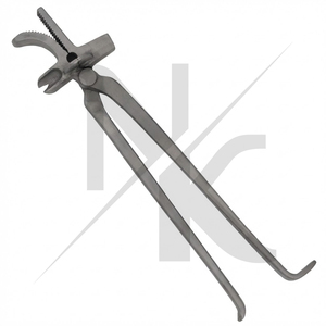 Pinza de Herrador Veterinaria Profesional Reutilizable de Alta Resistencia con Mandíbula Baja Curva para Diagnóstico y Cuidado de Pezuñas de Caballos Deportivos - Product Image 2