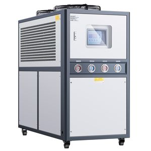 Enfriador de Agua Industrial de 12.3 HP Refrigerado por Aire con Compresor Doble, Gran Capacidad de 37 Galones, Capacidad de Enfriamiento de 30,240 Kcal/h, 220V - Product Image 1