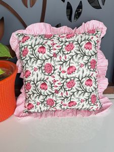 Vente Flash : Housse de Coussin et Oreiller à Volants Bleu Aqua, Style Vintage Moderne de Luxe, Motif à Carreaux, Décoration Maison, Chambre, Canapé - Product Image 3