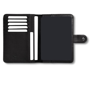 Couverture de passeport en cuir véritable avec Logo personnalisé, quantité minimale de commande - Product Image 2
