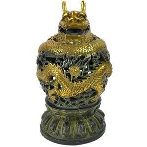 Traditional Home Fragrance <b>Bakhoor</b> Incense Burner with Artistic Design for Authentic <b>Oud</b> Enjoyment - Product Image 3