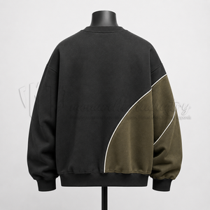 High Quality 100% Cotton Autumn <b>Mens</b> <b>Crewneck</b> Fleece Pullover <b>Sweatshirt</b> with Custom Logo Eco-Friendly - Product Image 2