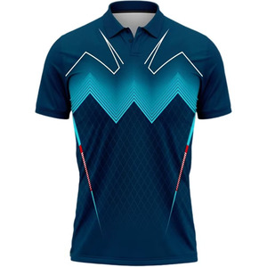 Men's fashion High-quality <b>Sports</b> Sublimation <b>Polo</b> Shirt Digital Printing Quick Dry Polyester Knitted Regular Fit - Product Image 1