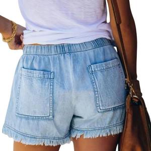 Pantalones Cortos Deportivos de Cintura Media para Mujer, Transpirables, con Botones y Flores, Estilo Casual para Yoga y Gimnasio, Personalizados para Verano - Product Image 3