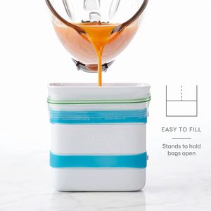 Contenedor para Preparación de Comidas FreezeUp de 2 Tazas, Paquete de 2, para Congelar y Almacenar Sobras y Sopas - Product Image 3