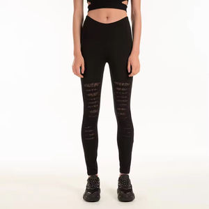 Fashion Style Casual Breathable <b>Women</b> Yoga <b>Legging</b> High Quality Spandex/Polyester Eco-Friendly Wholesale Made in Pakistan - Product Image 1