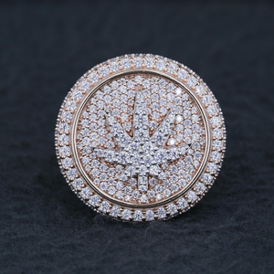 Luxury New York Yankees Iced Out Championship <b>Ring</b> Rose Gold Hip Hop <b>Statement</b> Jewelry For Men Fashion <b>Ring</b> - Product Image 1