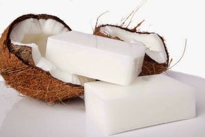 Organic Coconut Oil <b>Soap</b> Bar with Palm Oil Base | 100% Natural Moisturizing Handmade <b>Soap</b> - Product Image 4