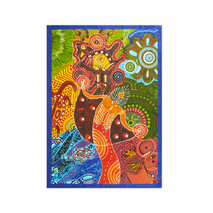 Asciugamano da Cucina in Cotone Aborigeno Excelsa 50x70 Cm Multicolore - Product Image 1