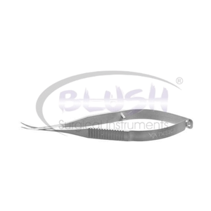 Ophthalmic Curved Conjunctival Scissors Stainless Steel Conjunctival Scissors Curved, Stainless Steel By <b>Blush</b> Surgical - Product Image 3