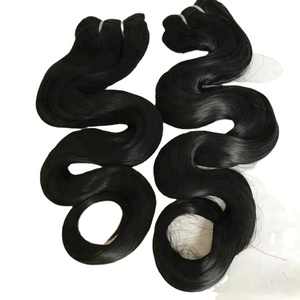 ผมต่อจากมนุษย์ผมธรรมชาติผมแท้จากอินเดีย - Product Image 3