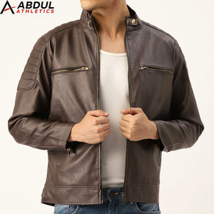 Stylish Biker Leather Winter <b>Jacket</b> Warm Inner Lining <b>Slim</b> <b>Fit</b> Fashion <b>Jacket</b> For Daily Wear Travel And Wholesale Market - Product Image 1