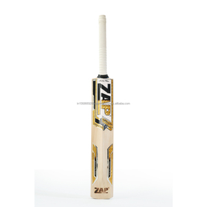 ZAP - Bate de Críquet Clásico de Madera de Sauce Inglés, el Mejor de su Clase, Ligero, para Mano Derecha/Izquierda, Duradero para Deportes de Equipo, Mango Largo - Product Image 1
