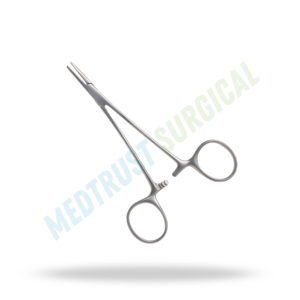 Halsey Needle Holder Serrated 13cm Neuro Spine Surgical Instrument For Suturing - Product Image 4