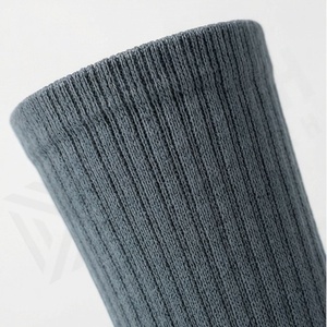 Crew <b>Socks</b> Solid Color Knitted <b>Breathable</b> Running <b>Socks</b> for Adults Spring Season Standard Thickness - Product Image 4