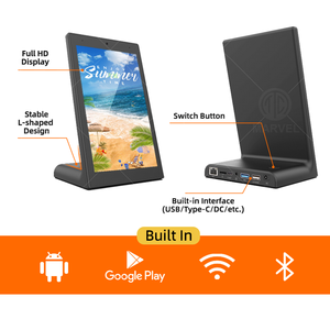 Tablet Android Layar L-Shape 10.1 inci Terlaris MWE, Hemat Energi, Layar Digital All-in-One untuk CMS Pusat Perbelanjaan dan Lift - Product Image 3
