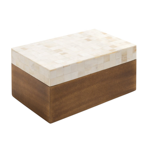 Premium Quality Customizable Eco-Friendly <b>Wood</b> <b>Jewelry</b> <b>Box</b> Hot Selling Bone Inlay Design Personalized Storage Solution - Product Image 4