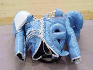 Guantes de Boxeo de Piel Premium Fly Superlace Sky, Más Vendidos, para Entrenamiento y Sparring - Product Image 3