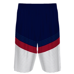 Completo da Basket Senza Maniche per Uomo, Maglia da Allenamento Traspirante ad Asciugatura Rapida, Uniforme Sportiva di Squadra Blu e Bianca - Product Image 4