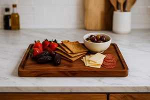Export Quality Handmade Wooden Serving <b>Platter</b> Wood Tableware Acacia Wood Serving <b>Platter</b> Handmade Natural Food Presentation - Product Image 6