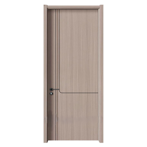 Puerta Moderna Minimalista Ecológica con Núcleo de WPC, Resistente al Agua, de Madera y Plástico, para Interiores, Hogar, Villa, Habitaciones de Hotel - Product Image 2