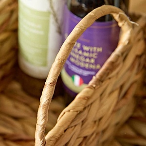 Porta Utensilios de Cocina de Jacinto de Agua Vietnamita, Porta Cubiertos Boho de Jacinto de Agua, Decoración de Cocina de Fibra Natural al por Mayor - Product Image 5