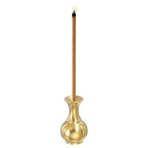 brass <b>incense</b> <b>holder</b> round <b>incense</b> <b>stick</b> <b>holder</b> ash catcher <b>incense</b> burner minimalist tabletop decor meditation yoga aroma - Product Image 5