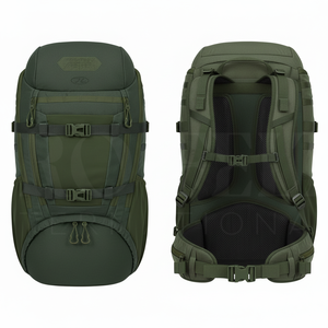 Sac à dos de voyage personnalisé à faible MOQ, grande capacité, bretelles rembourrées, soutien lombaire, plusieurs compartiments, sac à dos de sport - Product Image 4