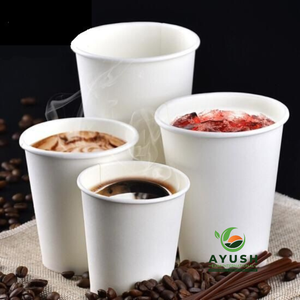 แก้วกาแฟกระดาษแบบใช้ครั้งเดียวทิ้ง ผนังชั้นเดียว เป็นมิตรต่อสิ่งแวดล้อม สำหรับร้านกาแฟที่มุ่งเน้นการใช้ทรัพยากรอย่างยั่งยืน - Product Image 5
