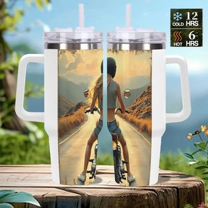 Gobelet isotherme personnalisé de 40 oz, cadeau d'entreprise pour les invités, mug de voyage en acier inoxydable - Product Image 2