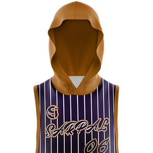 Sudadera con Capucha sin Mangas de Lujo Personalizada de Poliéster/Algodón para Invierno, con Bordado Frontal Sólido, 300g, Sudadera sin Mangas para Hombre - Product Image 2