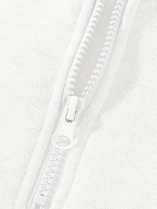 Unisex <b>White</b> Cotton Tracksuit Set Hooded <b>Sweatshirt</b> Full Length Pants Solid Color Casual Autumn Wear Regular Fit Drawstring - Product Image 6