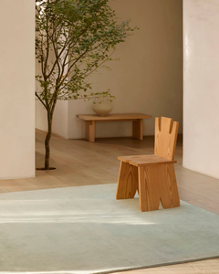 Alfombra de Lana de Nueva Zelanda Tejida a Mano de Alta Calidad, Diseño Minimalista de Lujo - Product Image 5