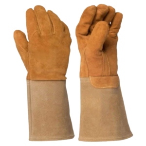 Guantes de Cuero Reforzado de Primera Calidad, Guantes de Seguridad Industriales para Protección de Manos para Soldadores - Product Image 1