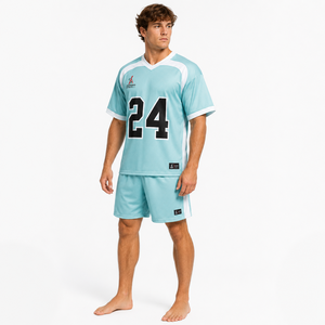 Ensemble d'uniformes de lacrosse respirants de qualité supérieure avec design par sublimation, fabrication en usine, prix abordable, uniformes de lacrosse personnalisés - Product Image 1