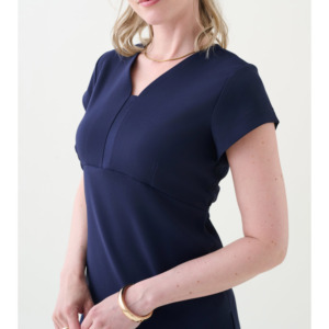 Uniforme de Salón de Belleza Unisex, Camisa Tipo Túnica, Uniforme de Peluquería, Uniforme de Enfermería, Transpirable, de Algodón y Elastano, con Logotipo Personalizado - Product Image 4