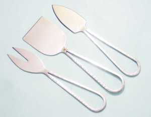 Stainless Steel <b>Cheese</b> Utensil <b>Set</b> 4 Piece Serving Tools Dishwasher Safe - Product Image 2