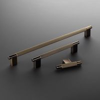 Poignées de porte en laiton antique et objets antiques en cuivre pour le rangement domestique et la manipulation des tiroirs, avec prise en main facile et amovibles