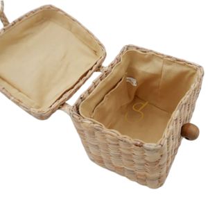 Sac à main artisanal en jacinthe d'eau : Sac de fête pour enterrement de vie de jeune fille - Product Image 2