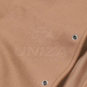 เสื้อแจ็คเก็ตวาร์ซิตี้ผู้ชายสไตล์โมเดิร์น ผลิตในปากีสถาน ดีไซน์แบบสั่งทำพิเศษ คอตั้ง ผสมขนสัตว์ ใส่สบาย เหมาะสำหรับอากาศเย็น - Product Image 6