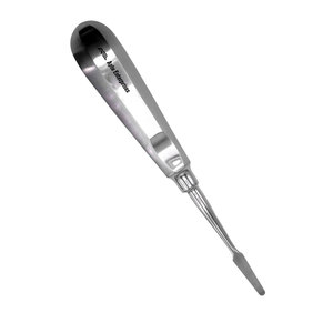 เครื่องมือผ่าตัดทางทันตกรรม Apical Root Elevator ขนาด 3 มม. สำหรับยกปลายรากฟันอย่างแม่นยำ ถอนฟันแบบไม่ทำลายรากฟัน ทำจากสแตนเลส - Product Image 5