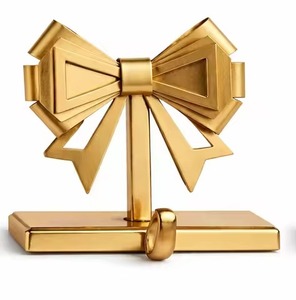 Modern Metal Christmas <b>Tree</b> Stocking Holder With Star <b>Topper</b> Vintage Finish Fireplace Mantle Hook For Holiday Stocking Holder - Product Image 5