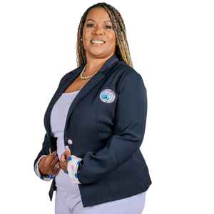 Blazer Azul Marino para Mujer Jack and Jill, Corte Entallado, Un Solo Botón, Chaqueta Formal de Oficina, Forrada, Estilo Casual Elegante, Venta al Por Mayor OEM - Product Image 3