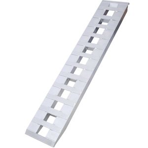 Rampa de Carga Universal Reforzada de 72'' x 14'' para Motocicleta, Tractor, ATV/UT, Capacidad de 6600 LBS, con Gancho de Fijación Superior, 1 Par - Product Image 5