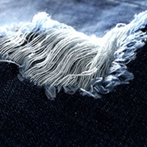 Shorts d'été pour hommes avec impression de logo personnalisée, prix de gros, vêtements décontractés, shorts en jean - Product Image 3