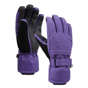 Gants de ski imperméables, coupe-vent, antidérapants, chauds et isolés pour hommes et femmes, pour les sports d'hiver en plein air, compatibles avec les écrans tactiles - Product Image 1