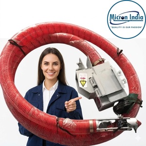 Micron India Heavy Duty Motorized Flexible Machine Customizable Dimensions Transmission Length Bulk Powder Granule <b>Transport</b> - Product Image 3