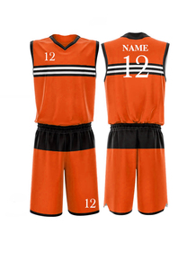 Uniformes de basket-ball en maille respirante de haute qualité OEM pour hommes, unisexes, personnalisables par sublimation avec logo, tous les exigences satisfoies - Product Image 2