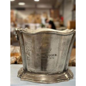 Premium Metal Wine Bucket For Events Hotel Bar Use Large Durable Champagne <b>Cooler</b> Ice Chiller Elegant Handled Tableware Decor - Product Image 3