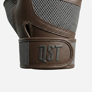 Guantes de Gimnasio Unisex de Medio Dedo, de Cuero PU, con Palma Acolchada, Agarre Antideslizante, Transpirables, con Soporte para Muñeca, para Entrenamiento Físico - Product Image 5